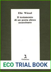 Il testamento di un poeta ebreo assassinato