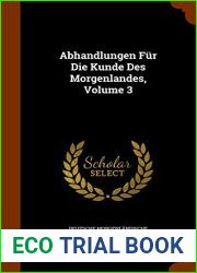 Abhandlungen Fur Die Kunde Des Morgenlandes, Volume 3