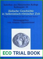 Judische Geschichte in hellenistisch-romischer Zeit: Wege der Forschung: Vom alten zum neuen Schurer (Schriften des Historischen Kollegs, 44) (German Edition)