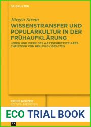 Wissenstransfer und Popularkultur in der Fruhaufklarung