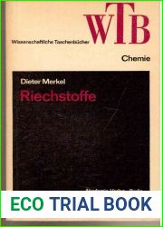 Riechstoffe. (= Wissenschaftliche Taschenbucher, 90)