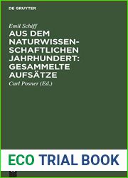 Aus dem naturwissenschaftlichen Jahrhundert: Gesammelte Aufsatze (German Edition)