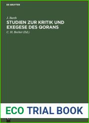 Studien zur Kritik und Exegese des Qorans (German Edition)