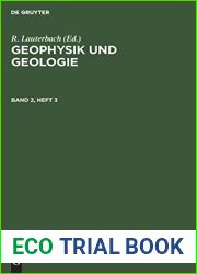 Geophysik und Geologie. Band 2, Heft 3 (German Edition)
