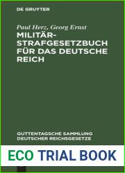 Militar-Strafgesetzbuch fur das Deutsche Reich: Text-Ausgabe mit Anmerkungen und Sachregister (Guttentagsche Sammlung deutscher Reichsgesetze, 67) (German Edition)
