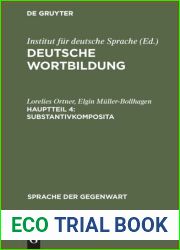 Deutsche Wortbildung. Hauptteil 4 Substantivkomposita