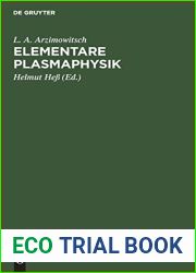 Elementare Plasmaphysik (German Edition)