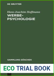 Werbepsychologie (Sammlung Goschen, 5009) (German Edition)