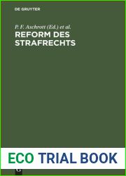 Reform des Strafrechts