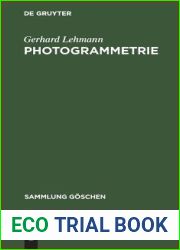 Photogrammetrie (Sammlung Goschen, 1188 1188a) (German Edition)