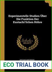 Experimentelle Studien uber die Funktion der Eustachi|schen Rohre