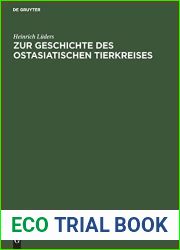 Zur Geschichte des Ostasiatischen Tierkreises (German Edition)