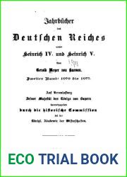 Jahrbucher des Deutschen Reiches unter Heinrich IV. und Heinrich V. 1070 - 1077