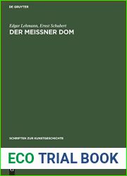 Der Meissner Dom (Schriften zur Kunstgeschichte, 14) (German Edition)