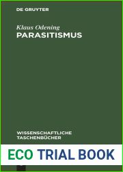 Parasitismus: Grundfragen und Grundbegriffe (Wissenschaftliche Taschenbucher, 112) (German Edition)
