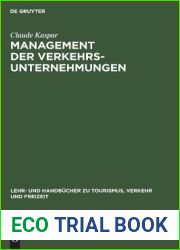 Management der Verkehrsunternehmungen (Lehr- und Handbucher zu Tourismus, Verkehr und Freizeit) (German Edition)