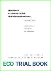 Handbuch der industriellen Bekleidungsfertigung