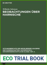 Beobachtungen uber Harnische (Sitzungsberichte der Heidelberger Akademie der Wissenschaften Abt. A. Mathematisch-physikalische Wissenschaften, 1925, 4) (German Edition)