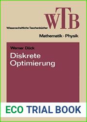 Diskrete Optimierung (Wissenschaftliche Taschenbucher, 198) (German Edition)