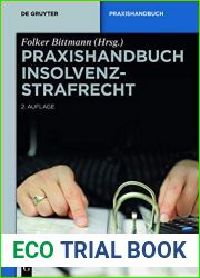 Praxishandbuch Insolvenzstrafrecht (De Gruyter Praxishandbuch) (German Edition)
