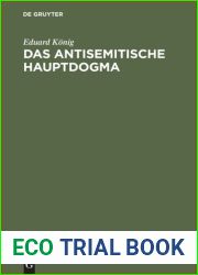 Das Antisemitische Hauptdogma