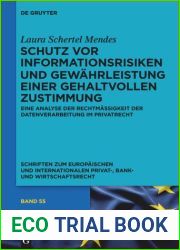 Schutz vor Informationsrisiken und Gewahrleistung einer gehaltvollen Zustimmung