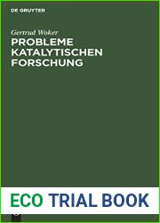 Probleme katalytischen Forschung: Antrittsvorlesung gehalten am 27. April 1907 (German Edition)