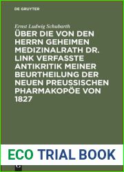 Uber die von den Herrn Geheimen Medizinalrath Dr. Link verfasste Antikritik meiner Beurtheilung