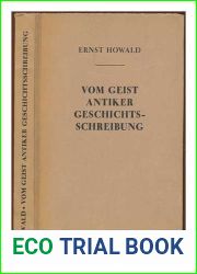Vom geist antiker geschichtsschreibung