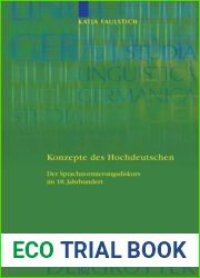 Konzepte Des Hochdeutschen