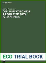 Die juristischen Probleme des Bildfunks (German Edition)