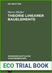 Theorie Linearer Bauelemente: Elektronik F?r Den Physiker I