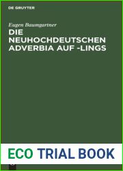 Die neuhochdeutschen Adverbia auf -lings: Inaugural Dissertation (German Edition)