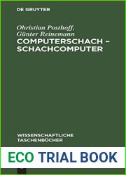 Computerschach - Schachcomputer (Wissenschaftliche Taschenbucher, 232) (German Edition)