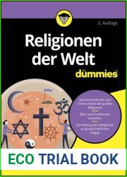 Religionen der Welt fur Dummies