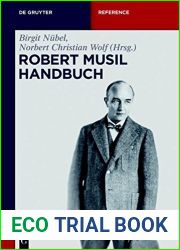 Robert-Musil-Handbuch (de Gruyter Lexikon) (English and German Edition)