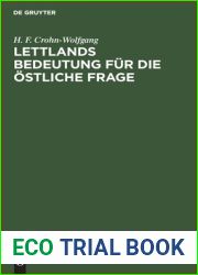 Lettlands Bedeutung fur die ostliche Frage (German Edition)