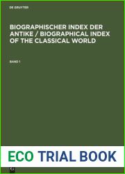 Biographischer Index der Antike