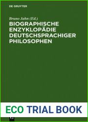 Biographische Enzyklopadie Deutschsprachiger Philosophen (German Edition)