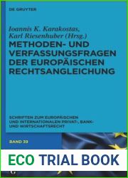 Methoden- Und Verfassungsfragen Der Europaischen Rechtsangleichung