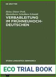 Verbableitung im Fruhneuhochdeutschen (Studia Linguistica Germanica 41) (German Edition)