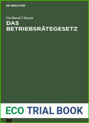 Das Betriebsrategesetz: Handbuch fur den Arbeitgeber (German Edition)