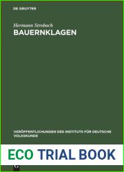 Bauernklagen: Untersuchungen zum sozialkritischen deutschen Volkslied