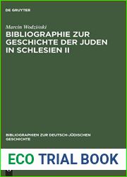 Bibliographie zur Geschichte der Juden in Schlesien II