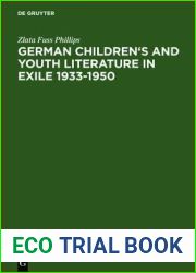 German Children|s and Youth Literature in Exile, 1933-1950