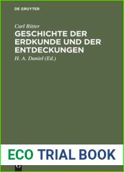 Geschichte der Erdkunde und der Entdeckungen