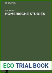 Homerische Studien (German Edition)