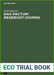 Das pactum reservati domini: (Der Eigenthumsvorbehalt) (German Edition)
