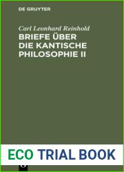 Briefe uber die Kantische Philosophie II (German Edition)