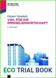 VWL fur die Immobilienwirtschaft (Studientexte Real Estate Management) (German Edition)